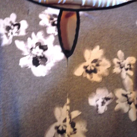 NWT! XL VERA WANG Nightgown/Nightshirt Gray/Black/White Floral Design - Picture 3 of 6